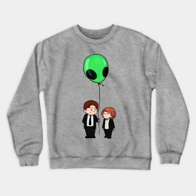 alien Crewneck Sweatshirt by randomship